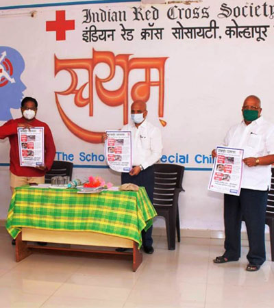 Corona Awareness Poster Release by Red Cross