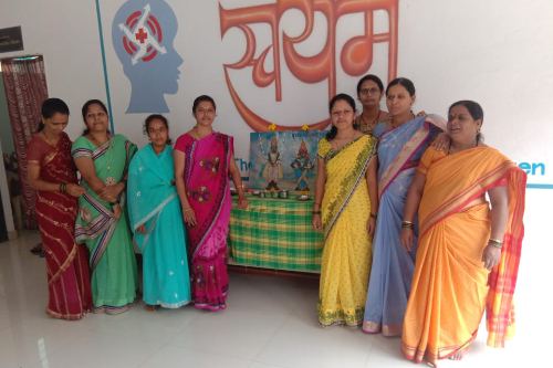 शाळे मध्ये आषाढी एकादशी उत्साहाने साजरी